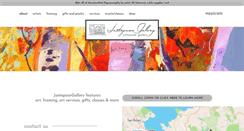 Desktop Screenshot of juxtaposegallery.com